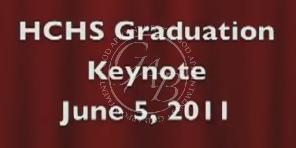 HCHS Graduation Keynote
